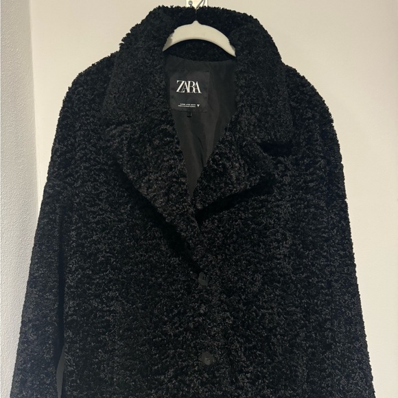 Velvety Boucle Black Jacket - Picture 4 of 6